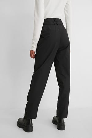 Utility Belted Pants Black | NA-KD