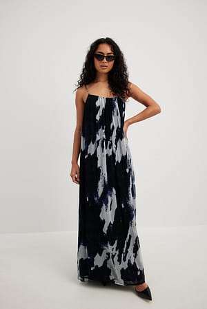 Blue Print Maxi-jurk met bandjes