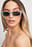 Resirkulerte solbriller med bred retrolook