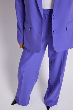 Purple Szerokie spodnie