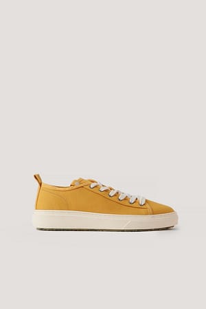 Mustard Klassieke Sneakers