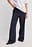 Flared Fitted Mid Waist Suit Pants
